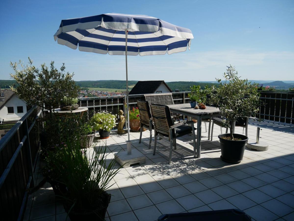 Talblick Gleiberg Apartment Krofdorf-Gleiberg Luaran gambar